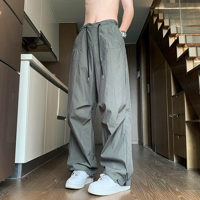 Tim Peake美式速干伞兵工装裤男款宽松直筒裤高街复古休闲CH22