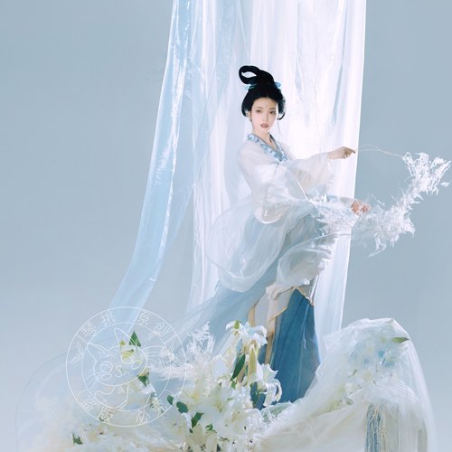 南北朝神仙服琴挑复原汉服春秋