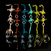 琴挑配饰 仕女图绶带 复原中国结汉服绥带宋制酢浆草结宫绦多色