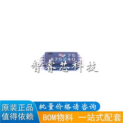 SN75240PWR 丝印 A75240 TSSOP8 ESD抑制器芯片电流温度装置