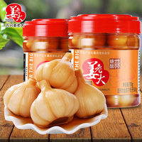 姜老大糖醋蒜1500g瓶装糖蒜酱汁腌大蒜头泡菜火锅伴侣甜蒜头芜湖