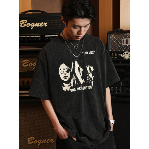 FROMWRTING短袖无性别重磅棉t恤