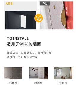 网红ABS斜孔T型九宫格隔断空心砖构件艺术背景墙玄关屏风装饰材料