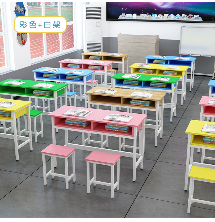 培训桌带抽屉学生课桌