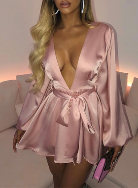 Mini Bodycon Dress Backless Night Club Sexy Dresses Vestidos