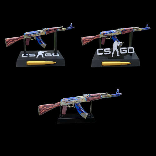 CSGO游戏周边AK表面淬火实物模型
