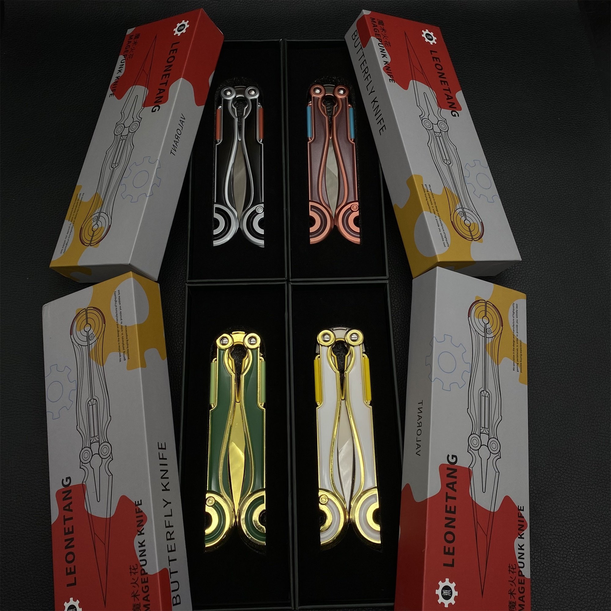 无畏契约瓦罗兰特游戏周边魔术火花未开刃蝴蝶锌合金玩具模型