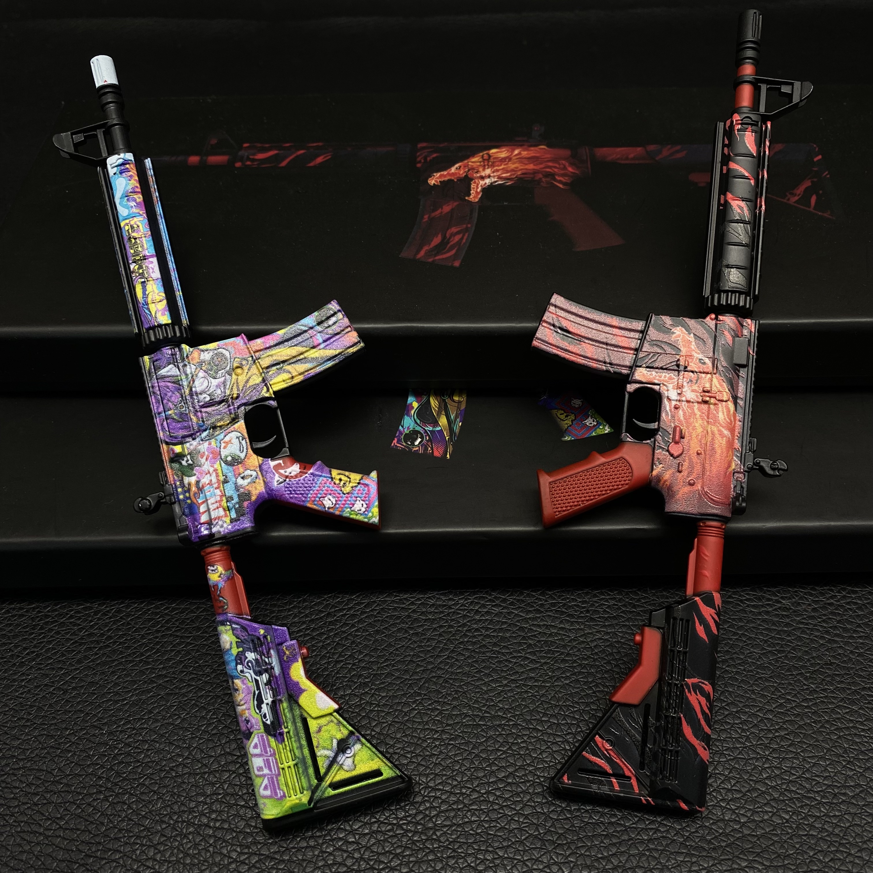 CSGO游戏周边M4A4咆哮实物模型