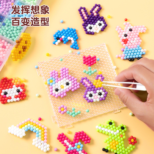 儿童夹珠子专注力训练捡豆子幼儿园感统思维玩具注意力精细动作教