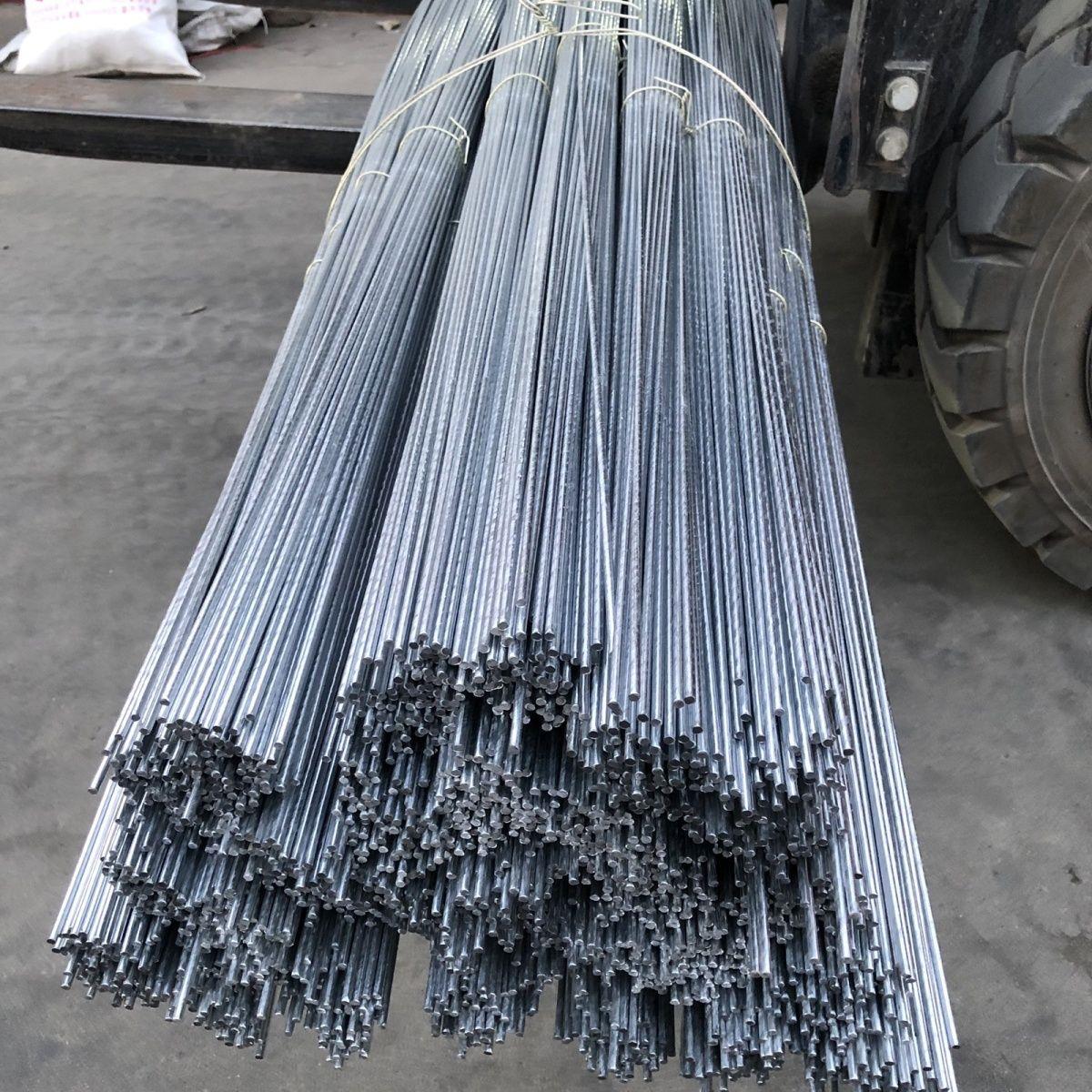 直条钢丝镀锌钢条钢筋条直条毫米调直钢丝订制拱杆小拱棚支架钢丝