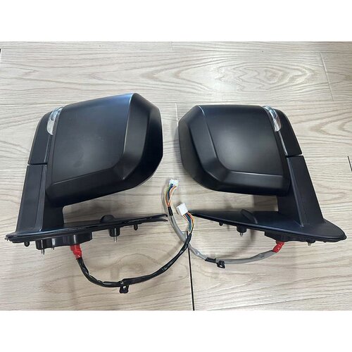 适用于 hiace 200系 丰田海狮 2005-2024 改装LED 折叠后视镜