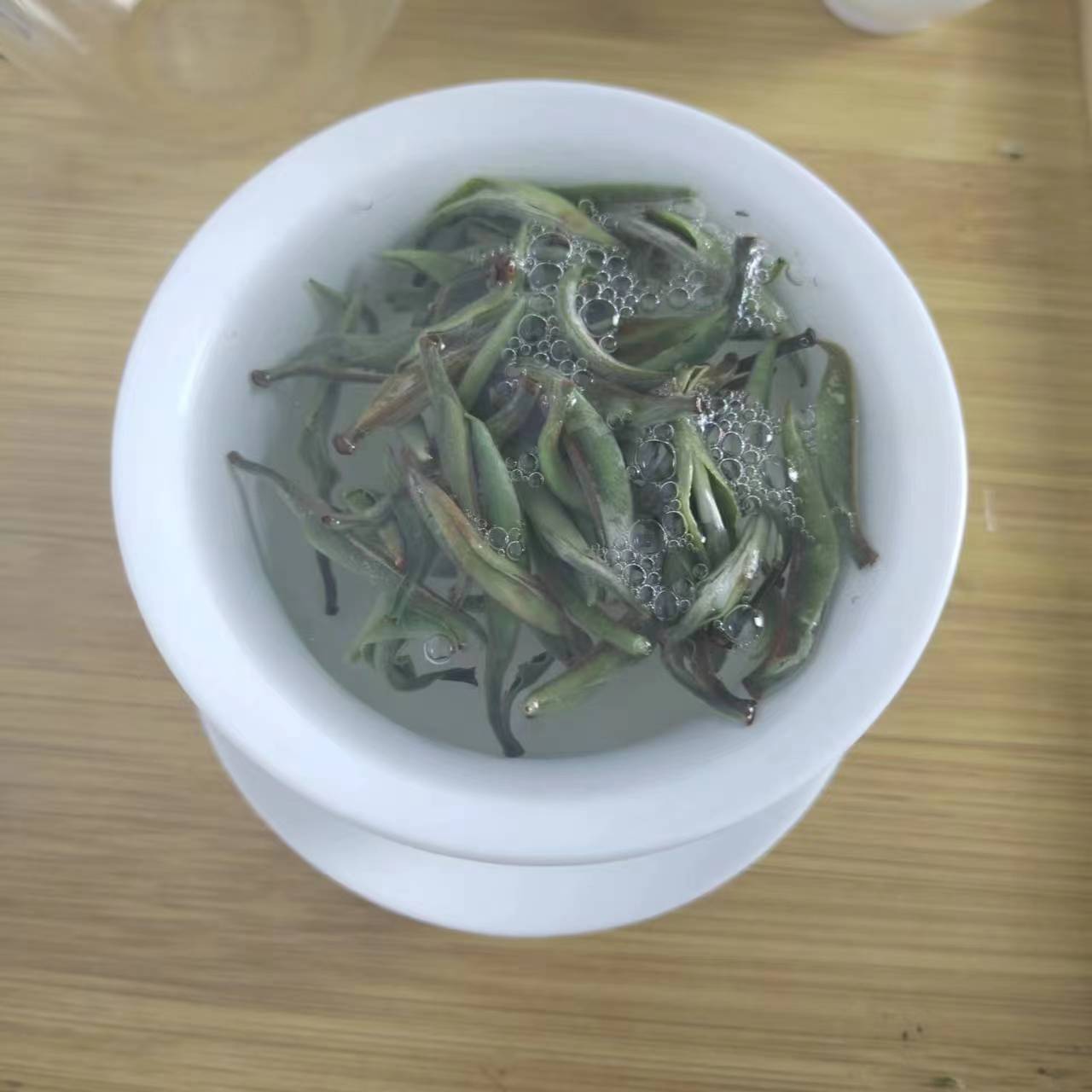 500g高端茶25年头采白毫银针云南大叶种白茶自产自销生态清甜爽口