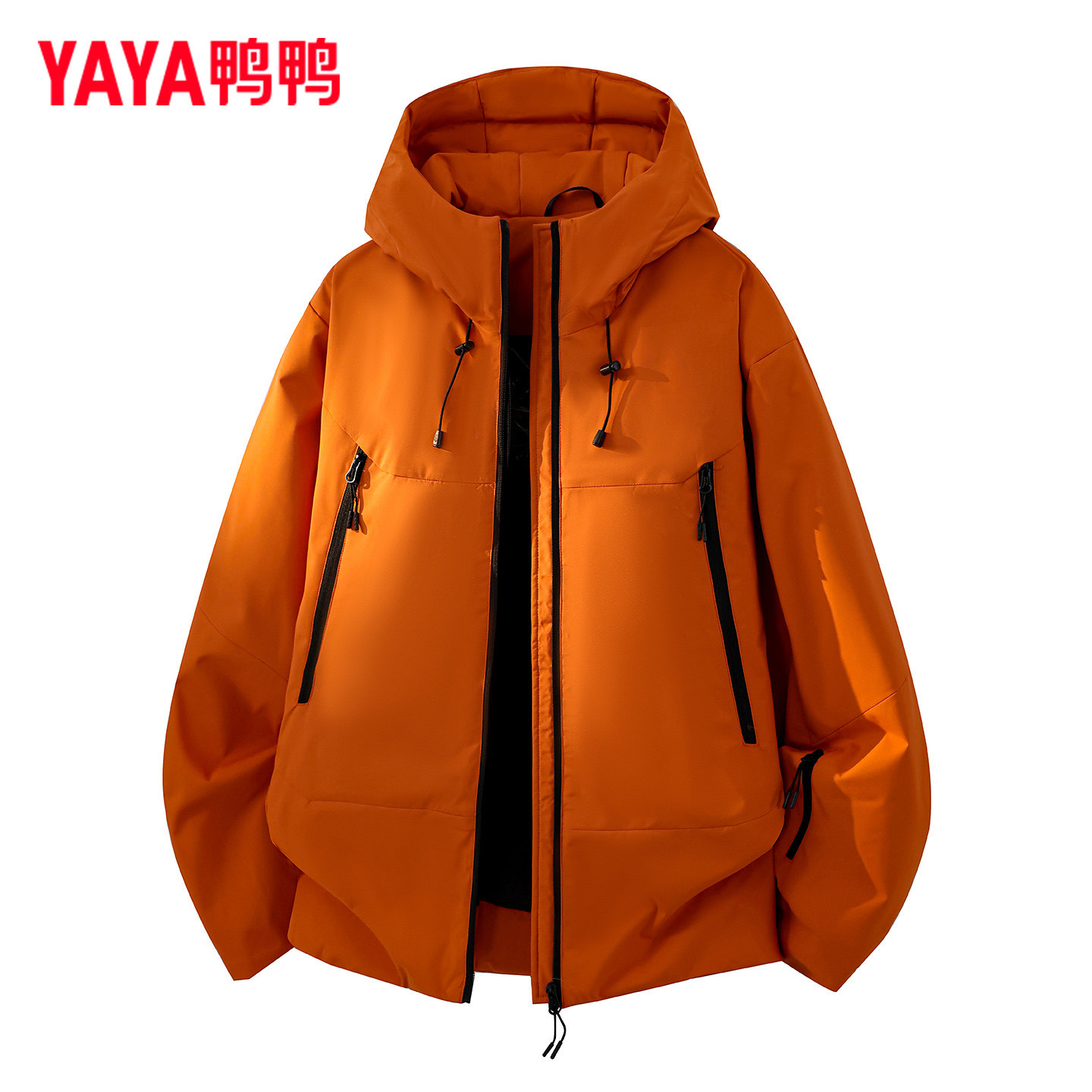 鸭鸭户外冲锋羽绒服男
