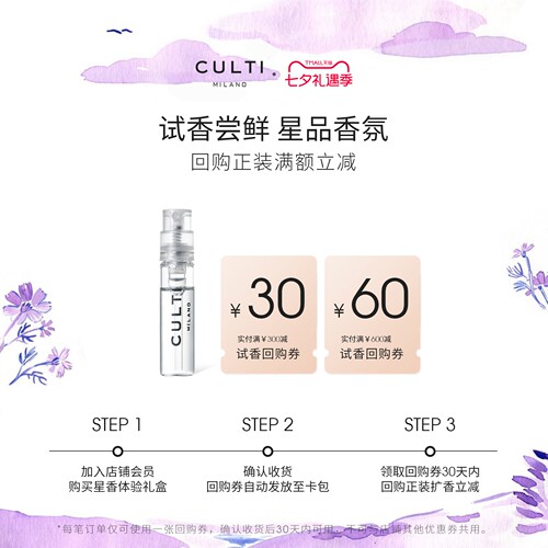 CULTI香氛香体喷雾2ml