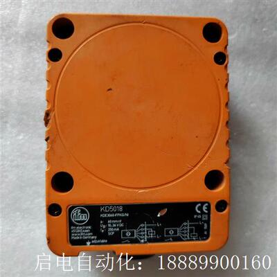 ifm易福门KD5018传感器,拆机,成色X如图,功能包好,需