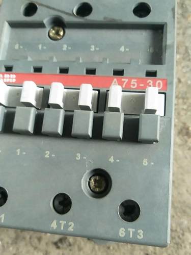 ABBA75一30接触器拆机件品相较好功