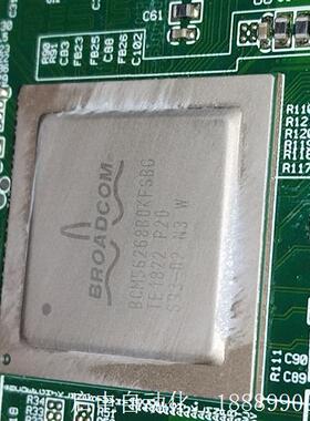 BCM56268B0KFSBG芯片带板有4个,优