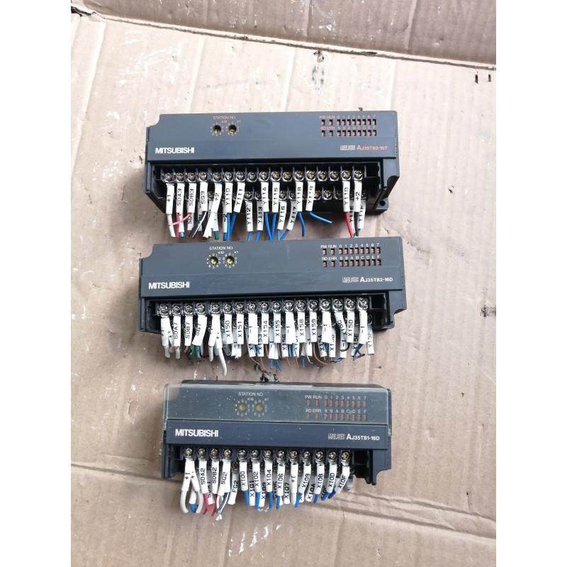 三菱PLC远程模块AJ35TB216D接线端子二手拆机议价