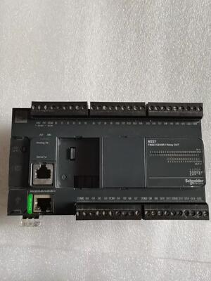 TM221CE40R施耐德模块,如图实拍,基本无划伤,光纤口