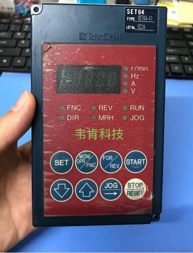 东洋变频器VF64系列操作面板SET64-X1拆机质量包