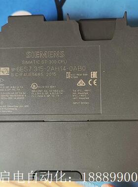 西门子PLC模块,6ES73x15-2AH14-0AB0充新