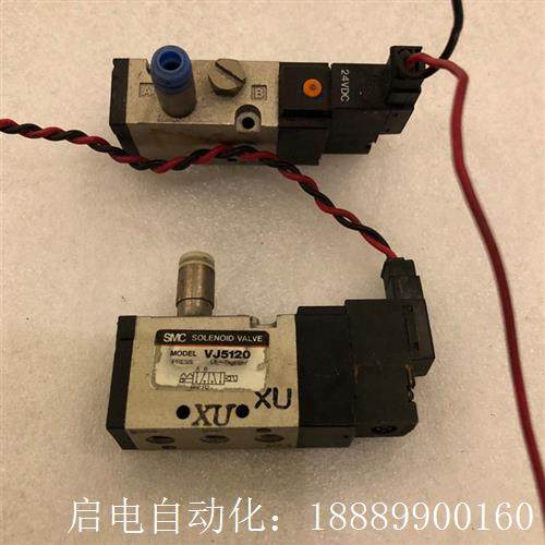 VJ5120U-5MZ-M5电磁阀气阀SMC电压24V