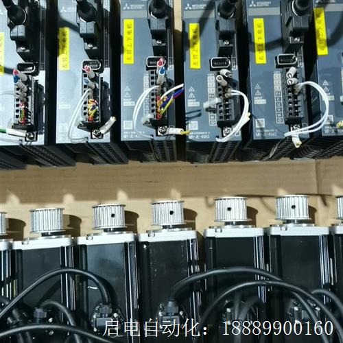 三菱JE伺服MR-JE-40AS+电机HJ-FS43J