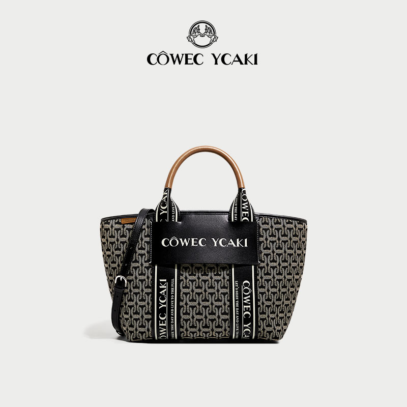 【官方正品】CowecYcaki轻奢小众菜篮包手提托特包