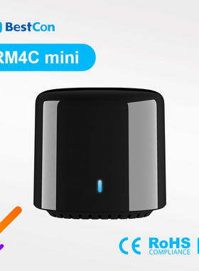 博联Broadlink BestCon RM4C Mini IR电视空调遥控器智能家居