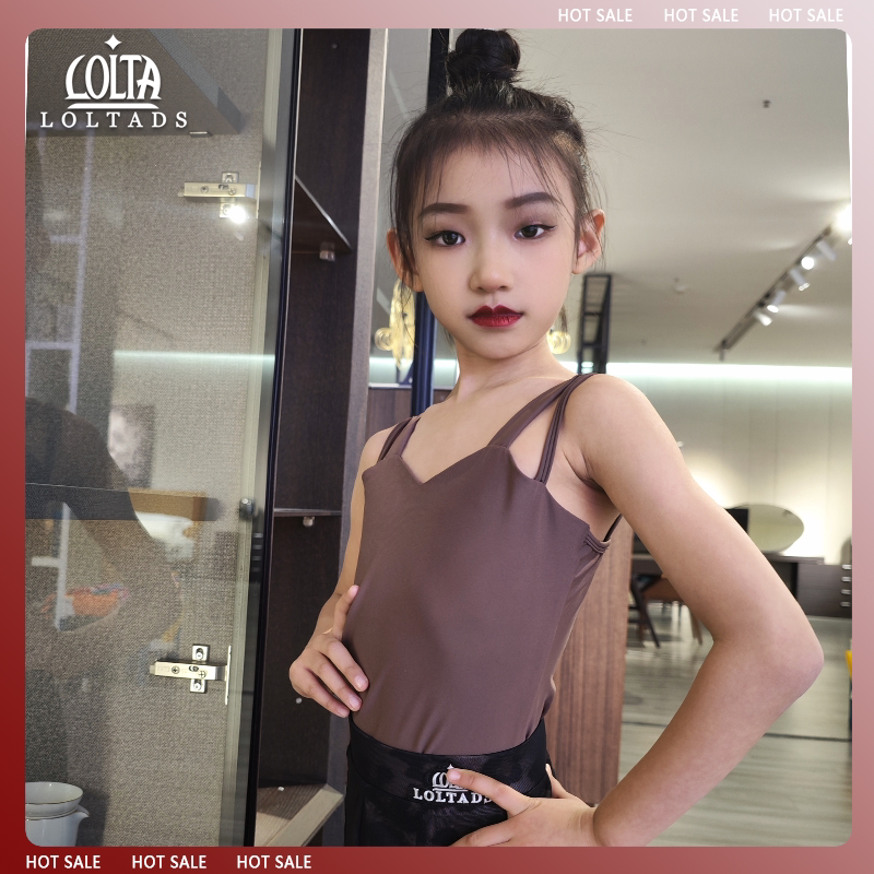 FAZ女童拉丁舞集训套装训练服