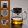 Утолщенная стеклянная чашка fair cup tea drain встроенный чайный сервиз набор высококачественных мужских чашек для чая с высокой термостойкостью диспенсер для морского чая с крышкой mini 1