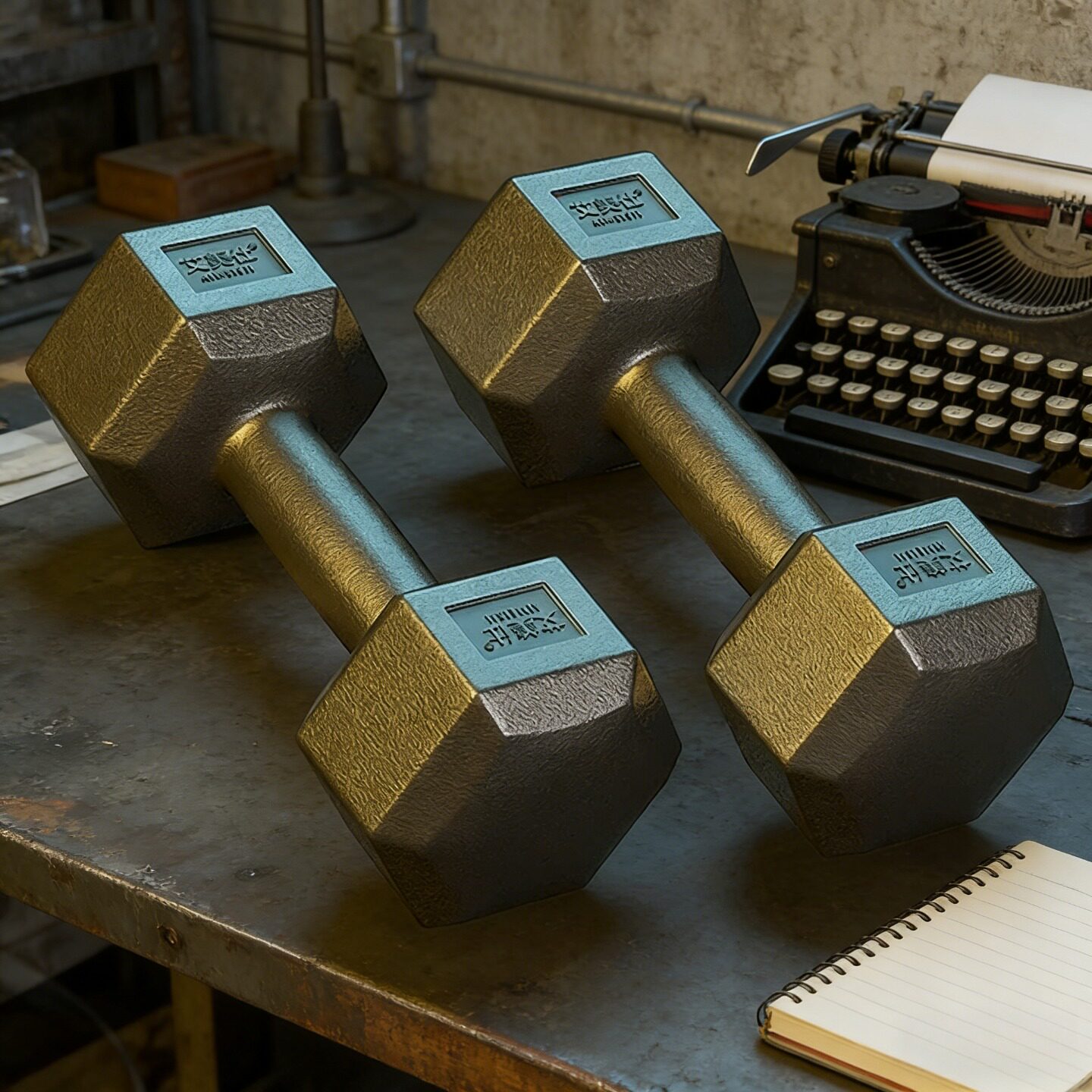 六角哑铃男士健身初中生2kg5公斤家用10kg包胶练臂女全套健身器材