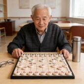 中国象棋小学生儿童磁力专用带棋盘磁吸便携式 磁性橡棋实木可折叠