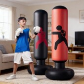 加厚耐打儿童充气拳击柱沙袋不倒翁家用健身器材成人散打发泄沙包