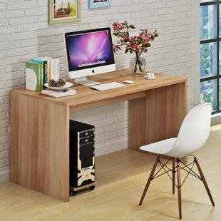 简易电脑长条办公桌窄桌学习桌写字台卧室书桌长方形桌子条桌西安