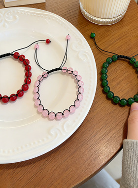 亚马逊爆款欧美热卖新款水晶编织