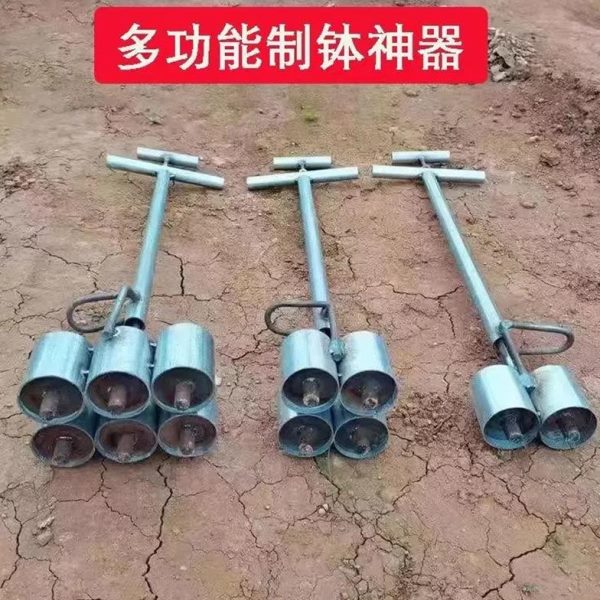 玉米播种机钵手推式播种育苗营养泥坨手工器坨机器营养钵制农用