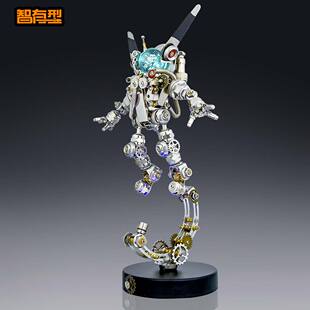 金属拼装模型宇航员太空精密手工玩具男孩生日礼物儿童机械兔子