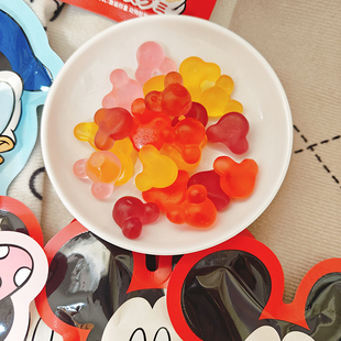 滨崎迪士尼奇妙果汁软糖qq糖伴手礼婚庆喜糖散装 结婚喜糖休闲糖果