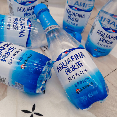 纯水乐苏打气泡水原味汽水410ml