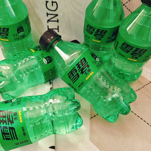 雪碧无糖零卡柠檬味汽水300ml