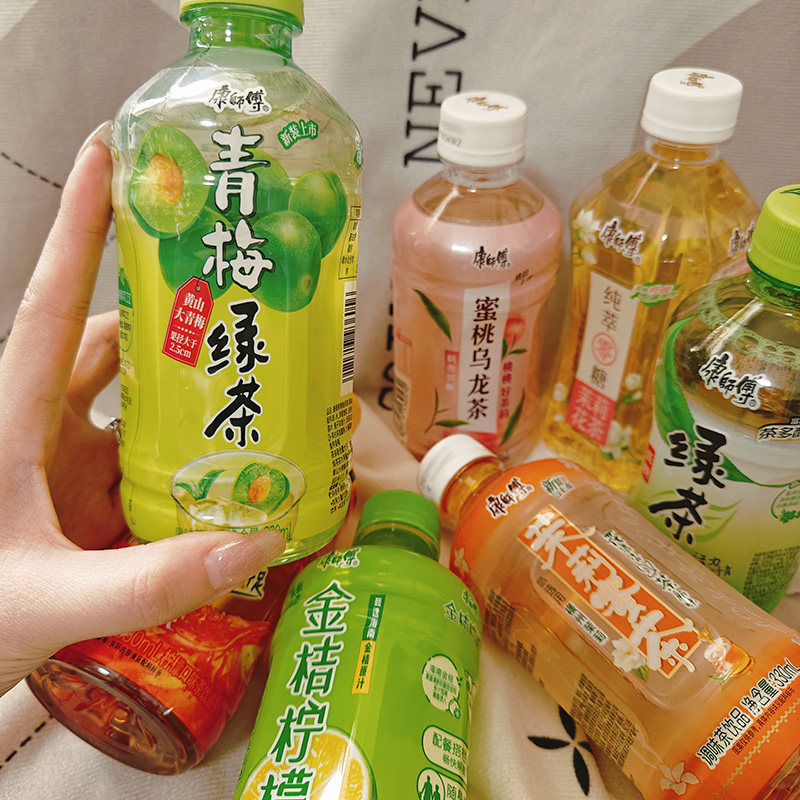 康师傅红茶绿茶茉莉花茶饮料饮品茶饮料330ml茶饮料聚会年货解暑