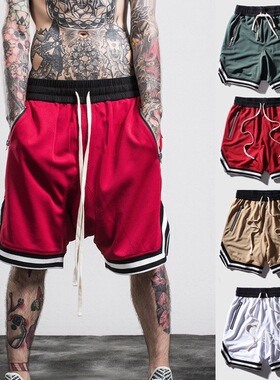 ts Men's Basketball Hip Hop Fashion Cotton Breathable Shorts