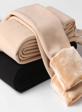 Winter Warm Leggings Women High Waist Velvet Pants高腰打底裤