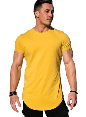 Men's Sports T-Shirt Slim Summer Short Sleeve男士T恤夏季