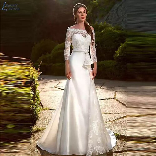 Mermaid Wedding Dress Bridal Gowns Custom Made De Novia