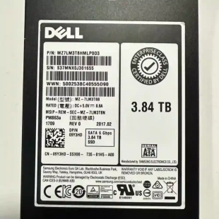 9Y3HD 3.84T SATA议价 PM863a DELL