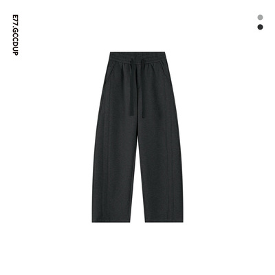 GCCDUPE77秋季新款百搭休闲男士直筒裤舒适运动卫裤