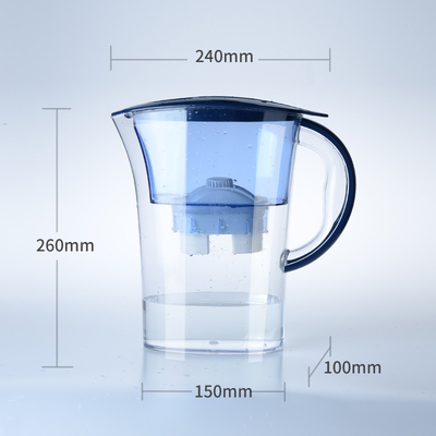 家用净水壶直饮净水器除菌去垢便携厨房F自来水过滤水壶过滤芯2.5
