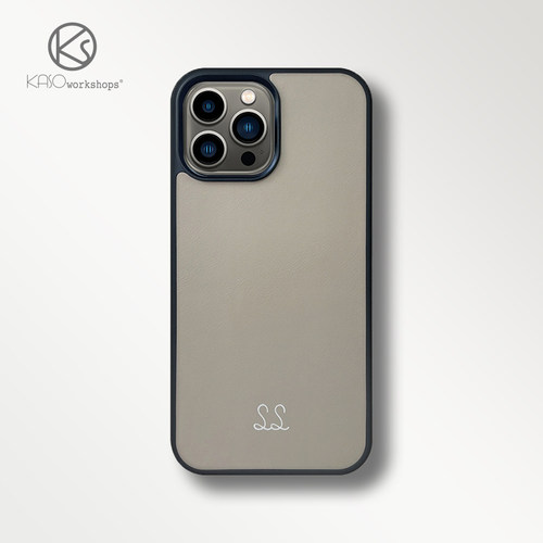 新款国潮色肤感皮革苹果手机壳